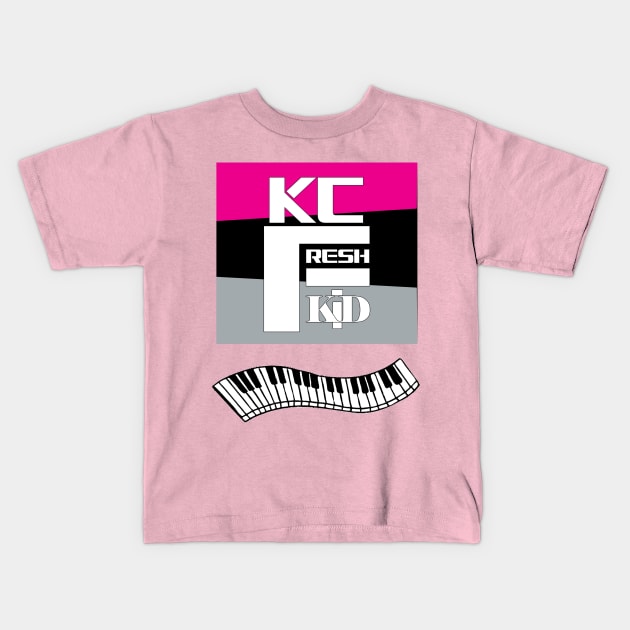 KC Fresh Kid Cancer Awareness Tee Kids T-Shirt by BiG HueB